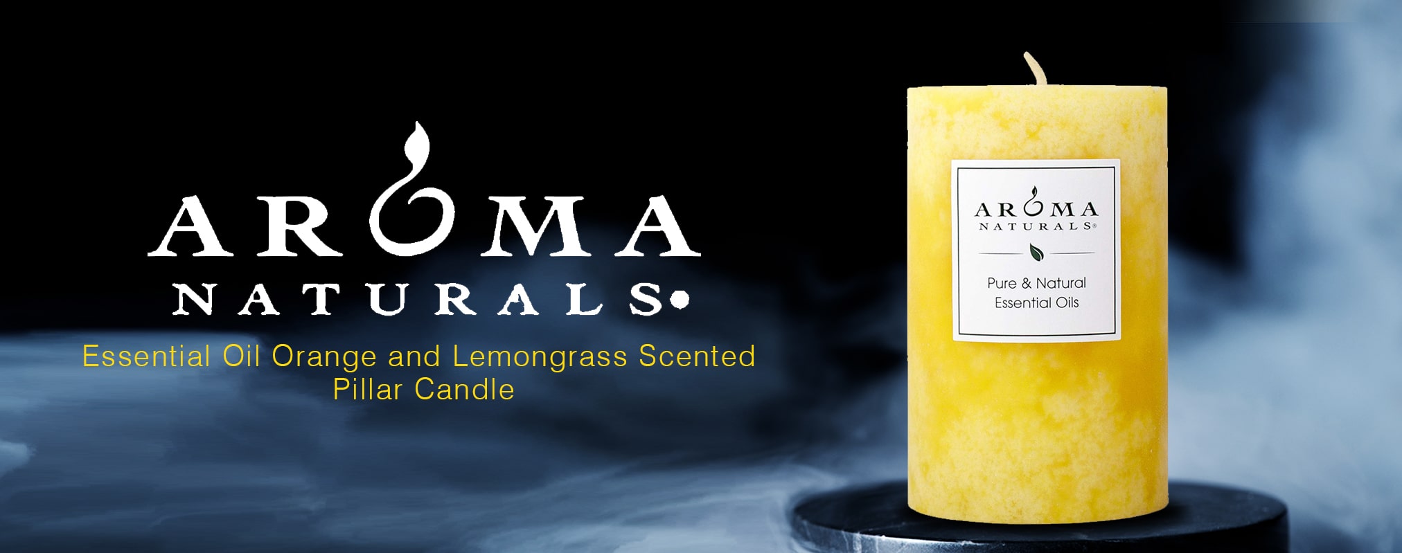 Best Aroma Naturals Pure and Natural Essential Oil With Orange and Lemongrass Scented Pillar Candle Online USA 2021 Top 6 Best Scented Candles For Home Bedroom Online USA 2021