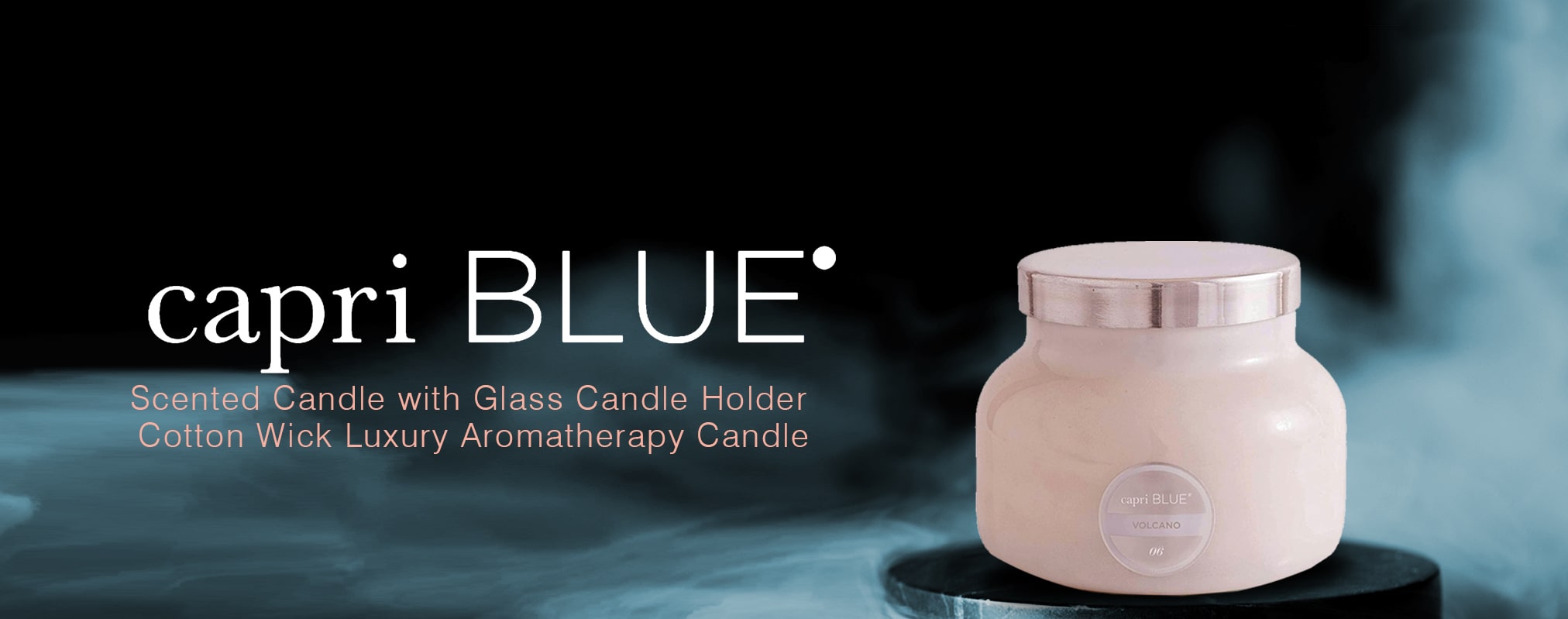 Best Capri Blue Volcano Scented Candle with Glass Candle Holder Online USA 2021 Top 6 Best Scented Candles For Home Bedroom Online USA 2021