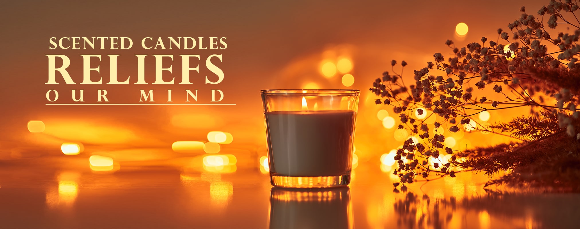 Short Quotes of the Day Scented Candles Reliefs our Mind